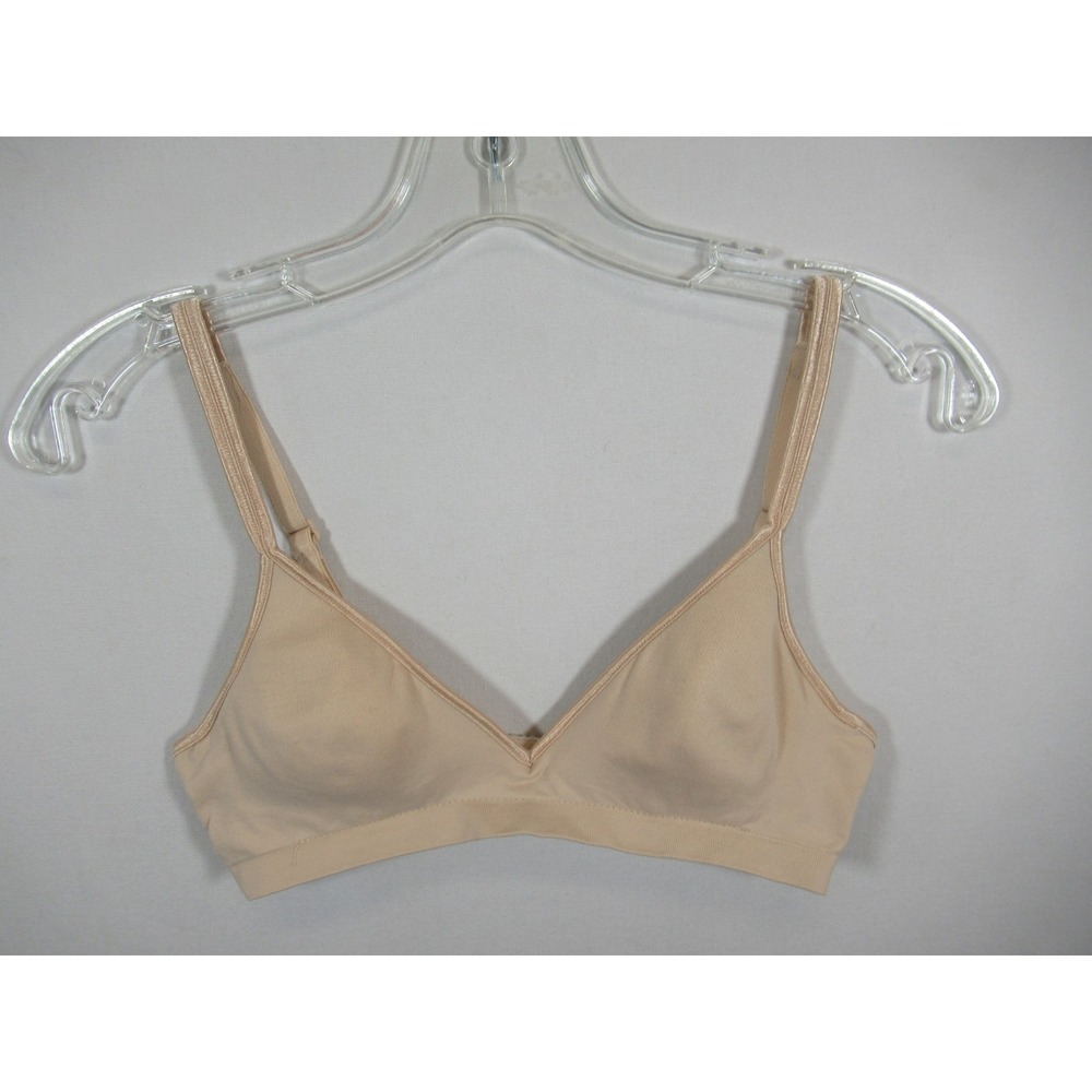 Vintage Playtex Thank Goodness It Fits Bra 34B Beige Wireless 4406